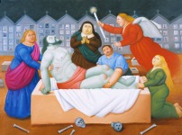 Fernando Botero, Entierro de Cristo, 2010