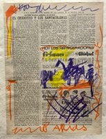 Pablo Ruiz Picasso, ilustraciones sobre el diario ABC, &copy; Sucesi&oacute;n Pablo Picasso, VEGAP, Madrid, 2019