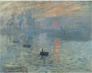 Claude Monet "Impresi&oacute;n, amanecer" 1872