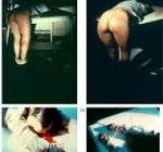 Ana Mendieta, "Rape Scene" (Iowa), 1973