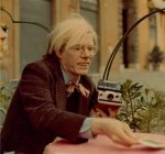 Warhol, 1972 para el libro, Andy Warhol, Polaroids 1958-1987. Photograph: The Andy Warhol Foundation for the Visual Arts, Inc