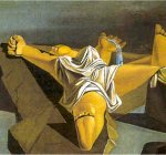 Figura entre rocas, 1926 (Mujer durmiendo)  [Detalle]