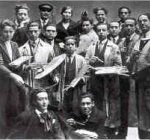 1923 Clase de Dal&iacute; en la Academia de Bellas Artes de Madrid