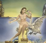 Leda anat&oacute;mica, 1949 [Detalle]