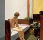1931 'Hotel room (Habitaci&oacute;n de hotel)', &oacute;leo sobre lienzo, 152'4 x 165'7, Museo Thyssen-Borsemisza, Madrid [Detalle]