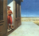 1955 'South Carolina morning' (Ma&ntilde;ana en Carolina del sur, &oacute;leo sobre lienzo, 77'6 x 102'2 cm., Whitney Museum de Nueva York [Detalle]
