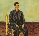 Autorretrato con pelo cortado, 1940, &oacute;leo sobre lienzo  [Detalle]