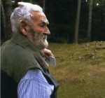 Jorge Oteiza, en Aralar, 2000