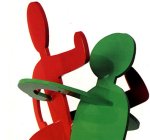 Escultura danzantes de capodeira, 1987