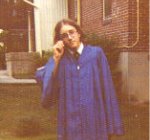 Keith Haring el d&iacute;a de su graduaci&oacute;n, 3 de junio de 1976