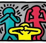 Obra t&iacute;pica de Keith Haring 