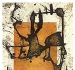 1976 Rupestres, acr&iacute;lico sobre lienzo