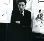 Fotograf&iacute;a de Ricard Opisso en una exposici&oacute;n