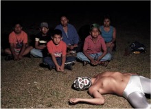 Benjam&iacute;n Alcantara. De la serie "Estaba un d&iacute;a el Santos"