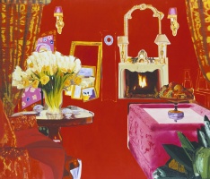 Dexter Dalwood, Diana Vreeland, 2003 &Oacute;leo sobre lienzo 173 x 203,5 cm