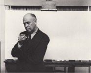 Edward Hopper, Arnold Newman, 1941. Gelatin silver print, 36.7 x 45.2 cm (14 7/16 x 17 13/16 in.). Gift of Nina and Leo Pircher. &copy; Estate of Arnold Newman 