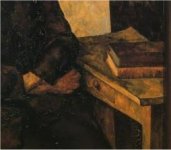 RIVERA, Diego, El Matem&aacute;tico 1918 [Detalle]