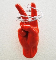 Eugenio Merino, Victory. Poliurethane, car paint, 2010