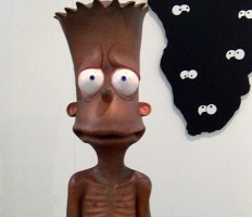 Detalle de Eugenio Merino, African Bart, [2005]