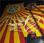 OBEY, 'Peace Elephant', pared de la biblioteca de West Hollywood en Los &Aacute;ngeles