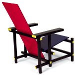 Gerrit Rietveld, Silla roja y azul (1917)