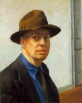 HOPPER, Edward, Autorretrato, 1925-30,  &oacute;leo sobre lienzo, 64'5 x 52'4 cm., Whitney Museum of American Art, Nueva York