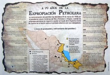 Virginia Mu&ntilde;oz. Infograf&iacute;a publicada en S&iacute;ntesis "A 70 a&ntilde;os de la expropiaci&oacute;n petrolera"