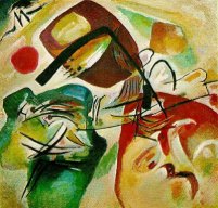 KANDINSKY, Wassily, With Black Arch, 1912, &oacute;leo sobre lienzo, 186 x 193,3 cm