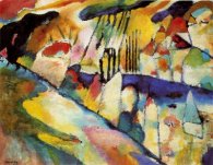 KANDINSKY, Wassily, Paisaje, Museo Solomon R. Guggenheim. New York. USA