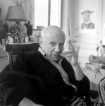 Lee Miller, Picasso, Villa La Californie Francia, 1958