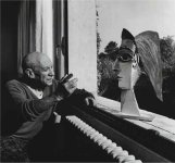 Lee Miller y Picasso en 1937