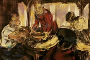 La comida familiar, 1927, Museo de Arte Mderno de Santander