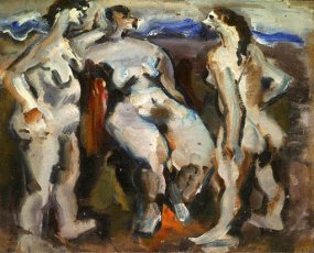Mark  Rothko: “Sin t&iacute;tulo (tres desnudos)”. 1933/34. 40 x 50 cm., National Gallery of Art