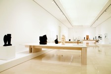 Vista de la exposici&oacute;n,  Alberto Giacometti. Una retrospectiva. Colecci&oacute;n Alberto y Annette Giacometti, Par&iacute;s &copy;Museo Picasso M&aacute;laga, 2011 &copy;Fondation Giacometti, Paris / Succession Giacometti, 2011.