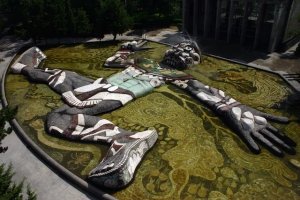 Fuente de Cabeza de de Tl&aacute;loc, dios del agua