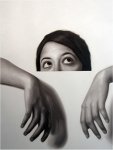Marielle Garc&iacute;a "Jugando con mi mente" 200x145cm 
