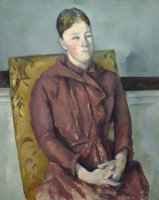 Paul C&eacute;zanne, “Madame C&eacute;zanne en una silla amarilla” (1888-90), &oacute;leo sobre lienzo, The Art Institute of Chicago, Fondo Wilson L. Mead