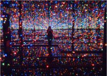 Sala espejos del infinito- Llena del brillo de la vida.