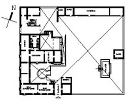 Plano de la Casa Azul