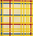 MONDRIAN, Piet, New York City, 1942, &oacute;leo sobre tela, 120 x 144 cm., Colecci&oacute;n Harry Holtzman. Nueva York