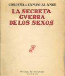 Mar&iacute;a del Campo Alange,  La secreta guerra de los sexos