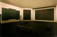 Interior de Rothko Chapel en Houston
