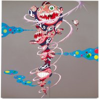 Takashi Murakami. The Castle of Tin Tin, 1998.