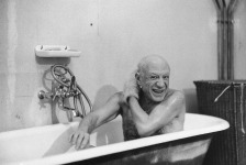 Picasso, primera fotograf&iacute;a que de &eacute;l tom&oacute; David Douglas Duncan