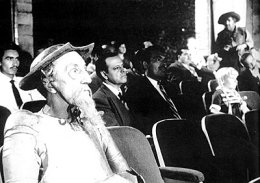 Imagen de una escena del Quijote inacabado de Orson Welles