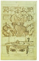 L&aacute;pices de p&aacute;ginas de Batman: Year One publicadas en la edici&oacute;n de 2006