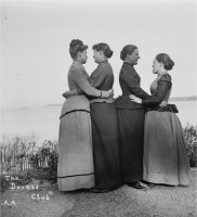 The Darned Club, October 29, 1891. Collection of Historic Richmond Town