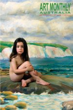 La portada del mes de julio de la Reivista Art Mothly, con la pol&eacute;mica foto.