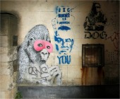 La fachada antes y despues de ser limpiada