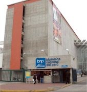 Edificio de la Biblioteca Nacional de Per&uacute;